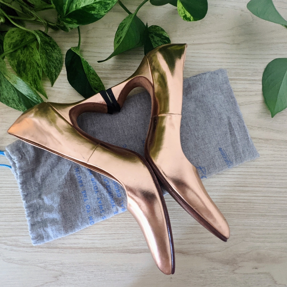 Fluevog Desmond Copper Heels